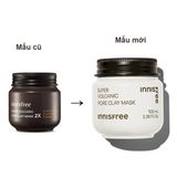  Mặt Nạ innisfree Chăm Sóc Lỗ Chân Lông 100ml (Mới) Super Volcanic Pore Clay Mask 