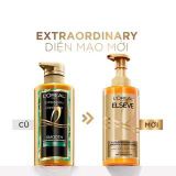  Bộ Gội Xả L'Oreal Paris Extraordinary Oil Dưỡng Tóc Suôn Mượt Tóc Cao Cấp x 440ml 