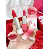  Set Son Thỏi 3CE Cashmere Hug Lipstick (Kèm Son Mini 05 Cozy Hồng Rose) 