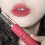  [Date 7/26] Son Lì 3CE Hazy Lip Clay Mịn Môi Cherry Fluff - Hồng San Hô 4g 