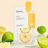  [Hộp 10 Miếng] Mặt Nạ Mediheal Vita Brightening Dưỡng Sáng, Mờ Thâm Cho Da Mụn 24ml 