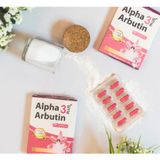  Bột Trắng Da Alpha Arbutin Ban Đêm Thái Lan Vỉ 10 viên 