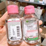  [Mini 50ml] Nước Tẩy Trang Garnier Da Dầu Mụn, Da Thường, Da Khô, Da Nhạy Cảm 