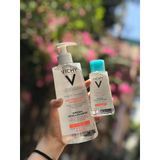  Vichy Nước Tẩy Trang Vichy Cho Da Nhạy Cảm Pureté Thermale Mineral Micellar Water 400ml 