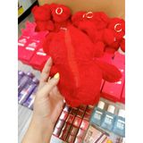  Gấu Bông Đỏ Teddy & Bông Tẩy Trang Teddy Mới Maybelline 