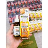  Dưỡng Chất Ban Đêm Dưỡng Da Sáng Khỏe, Giảm Thâm Garnier 10% Vitamin C 30ml 