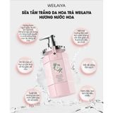  Sữa Tắm Nước Hoa Weilaiya Chính Hãng Tủy Mật Hoa Hồng Damask 450ml 