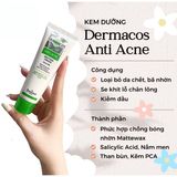  Kem Dưỡng Ẩm Dermacos Giảm Bóng Nhờn, Ngừa Mụn Farmona Dermacos Anti Acne Matting Cream 50ml 