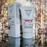  [Mini 15ml] Gel Chống Nắng Vichy Bảo Vệ Da, Ngừa Thâm Nám Capital Soleil UV Age Daily SPF 50 