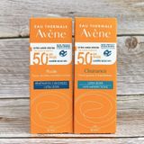  Kem Chống Nắng Avène Fluid SPF50+ Cho Da Thường, Hỗn Hợp & Nhạy Cảm 50ml 