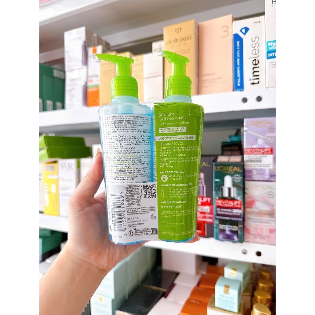  Gel Rửa Mặt Dành Cho Da Dầu & Hỗn Hợp 200ml 