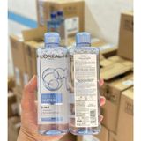  Nước Tẩy Trang L'Oreal Micellar Xanh Đậm - Hồng - Xanh Nhạt - Xám - Tím 400ml 