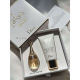  Set 2 Món Nước Hoa Dior J'adore Eau de Parfum 5ml + Body Lotion 20ml 