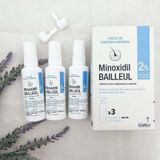  Set 3 lọ xịt mọc tóc Minoxidil Bailleul Pháp, 2% 60ml 