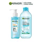  Gel Rửa Mặt Garnier Sạch Thoáng Dịu Nhẹ Cho Da Dầu Mụn 120ml 