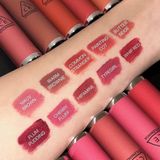  [Date 7/26] Son Lì 3CE Hazy Lip Clay Mịn Môi Cherry Fluff - Hồng San Hô 4g 