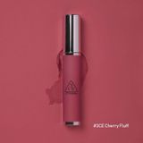  [Date 7/26] Son Lì 3CE Hazy Lip Clay Mịn Môi Cherry Fluff - Hồng San Hô 4g 