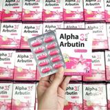  Bột Trắng Da Alpha Arbutin Ban Đêm Thái Lan Vỉ 10 viên 