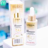  Serum Chống Nắng Loreal UV Defender Sun-Repair Invisible Serum SPF 50+ PA++++ 30ml 