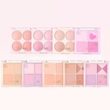  Bảng Má Hồng Dasique Blending Mood Cheek 4 Ô Tròn 16.8g 