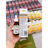  Serum Garnier 10% Vitamin C - Bright Complete Overnight Sáng Da Mờ Thâm Ban Đêm 30ml 