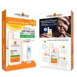  Set 2 Món La Roche-Posay Sữa Chống Nắng Anthelios (50ml) + Nước Tẩy Trang 50ml 