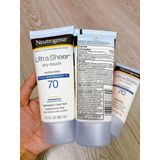  [Date 8/26] Kem Chống Nắng Neutrogena Ultra Sheer Dry Touch Sunscreen SPF70 88ml 