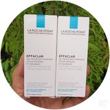 [Mini size 15m] Gel Rửa Mặt Tạo Bọt Làm Sạch, Giảm Nhờn Cho Da Dầu Nhạy Cảm La Roche-Posay Effaclar 
