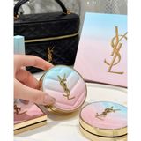  (Bản Giới Hạn) Set 2 Món Cushion + Son YSL Limited Ombre Xanh Hồng - Set YSL Valentin 2025 