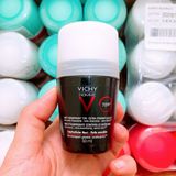  Lăn Khử Mùi Vichy Và Khô Thoáng Vùng Da Dưới Cánh Tay 48H Vichy Traitement Anti-Transpirant 50ml 