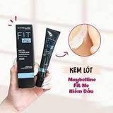  Kem Lót Maybelline Fit Me Primer Matte+Poreless Kiềm Dầu Ngăn Xuống Tông SPF 20 30ml 