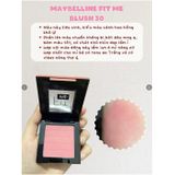  Phấn Má Hồng Maybelline Fit Me Mono Blush Mịn Lì Chuẩn Màu 4.5g 