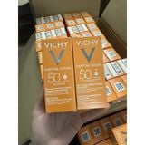  Kem Chống Nắng Vichy Capital Soleil Dry Touch Thoáng Nhẹ Không Bóng Dầu SPF 50 50ml 
