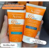  Kem Chống Nắng Avène Fluid SPF50+ Cho Da Thường, Hỗn Hợp & Nhạy Cảm 50ml 