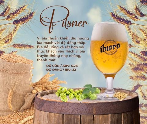 PILSNER (Thùng 6, 9, 12 chai)