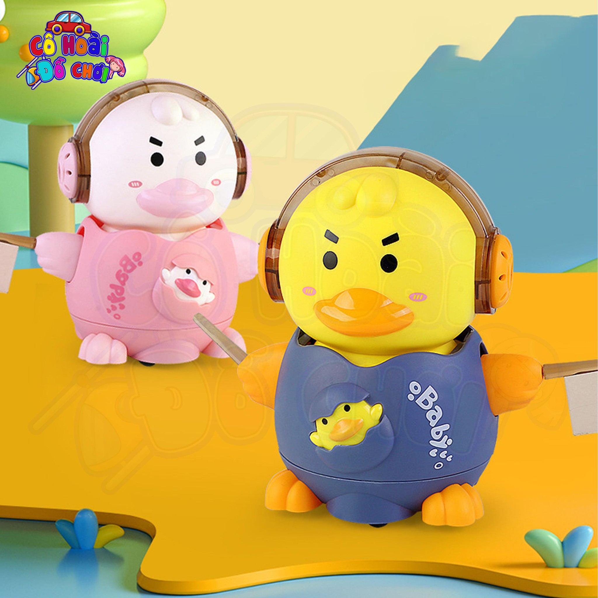 Juguete Pato Musical: ¡Diversión con Luces y Sonidos! - Juguete Pato musical
