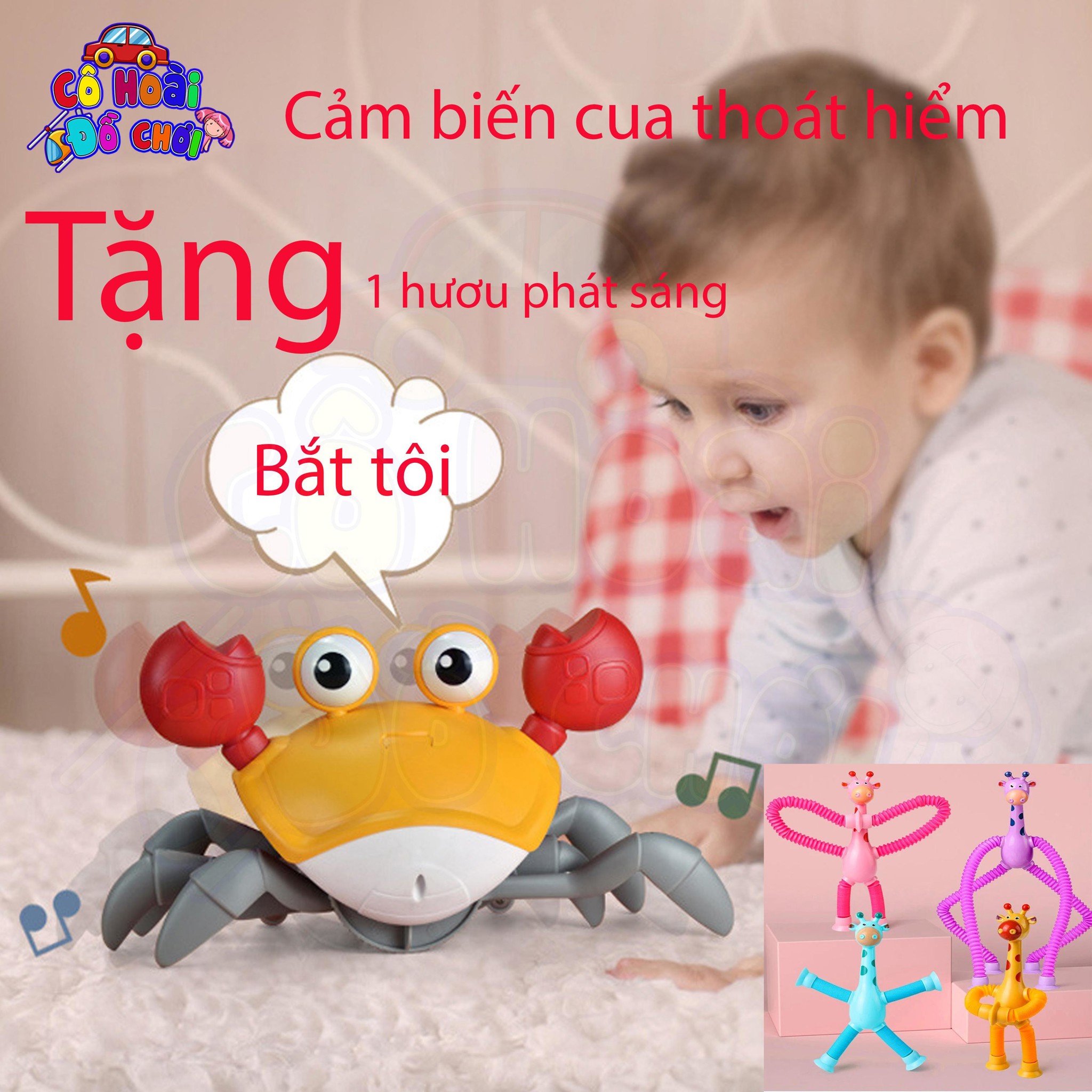 Cangrejo Musical Estimulación: ¡El compañero de juegos perfecto para tu bebé! - cangrejo musical estimulación