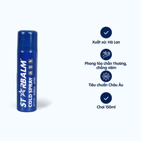  Xịt Lạnh STARBALM 