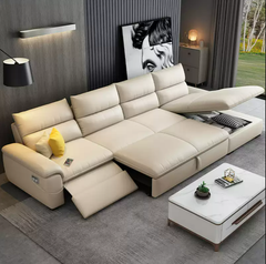 GIƯỜNG SOFA DA CAO CẤP TABU-V206