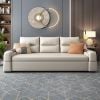 GIƯỜNG SOFA DA CAO CẤP TABU-NS227