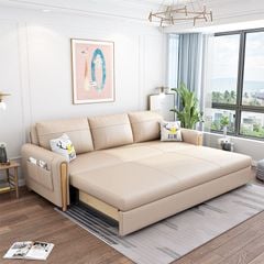 GIƯỜNG SOFA DA CAO CẤP TABU-NS237