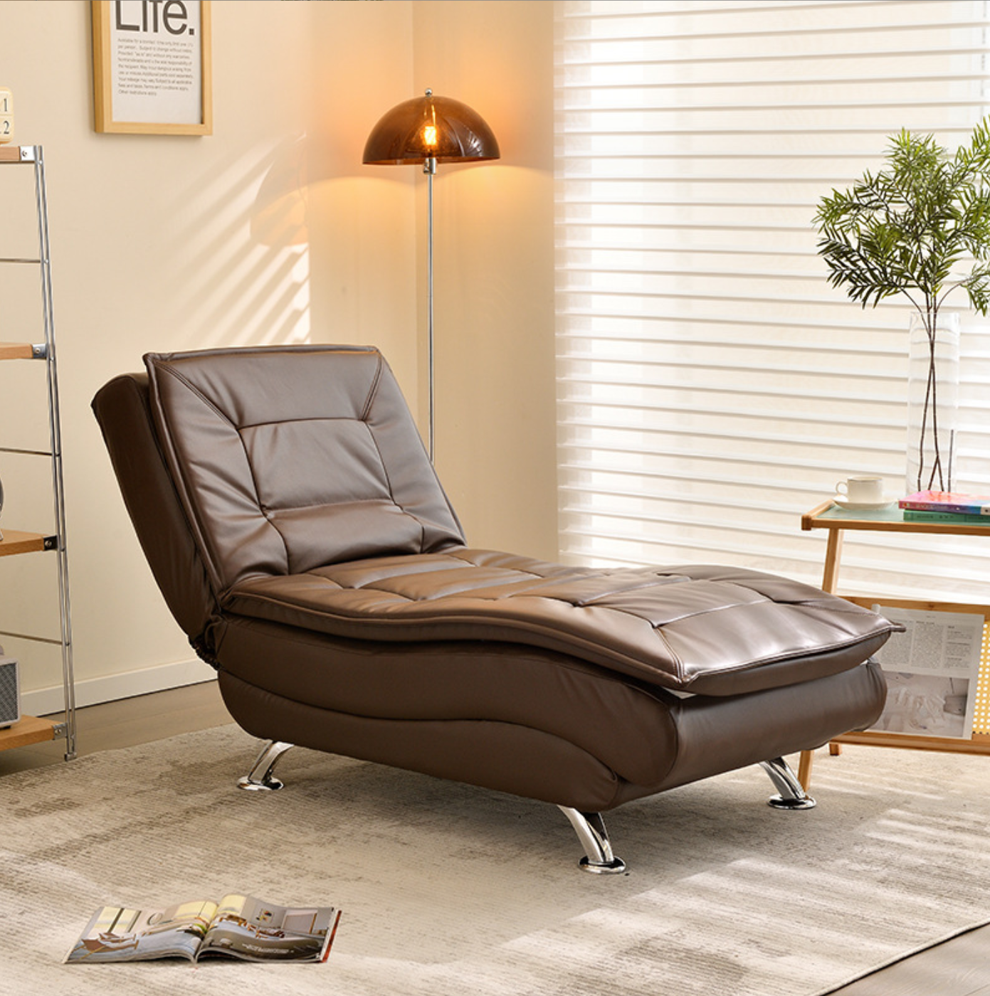 Ghế sofa da S118