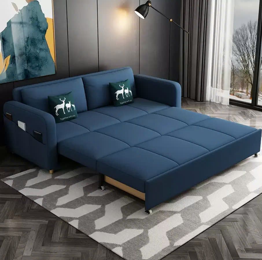 GIƯỜNG SOFA DA V688