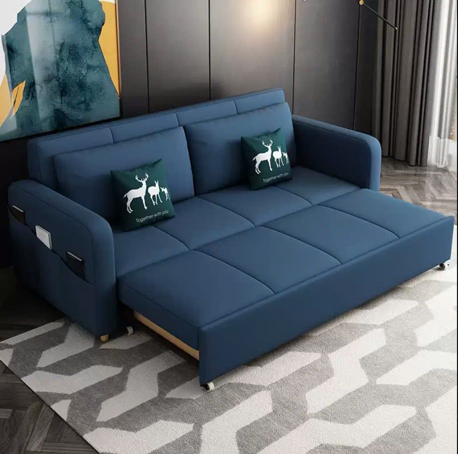 GIƯỜNG SOFA DA V688