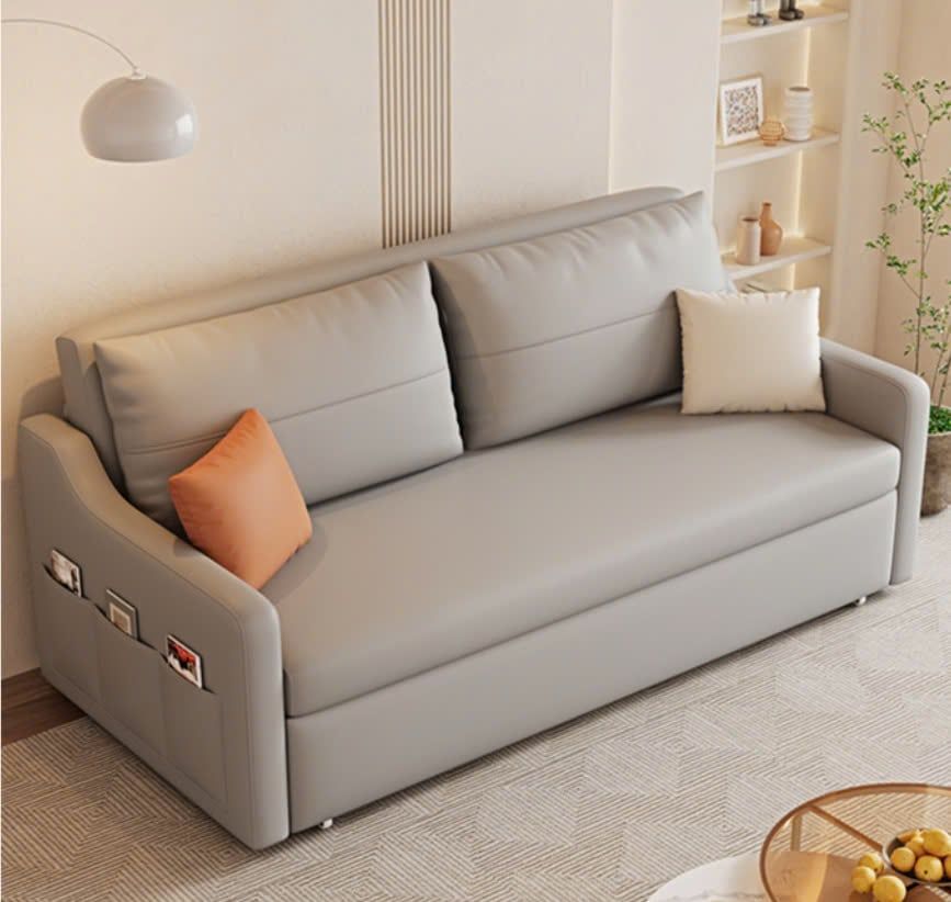 GIƯỜNG SOFA DA CAO CẤP TABU-NS217