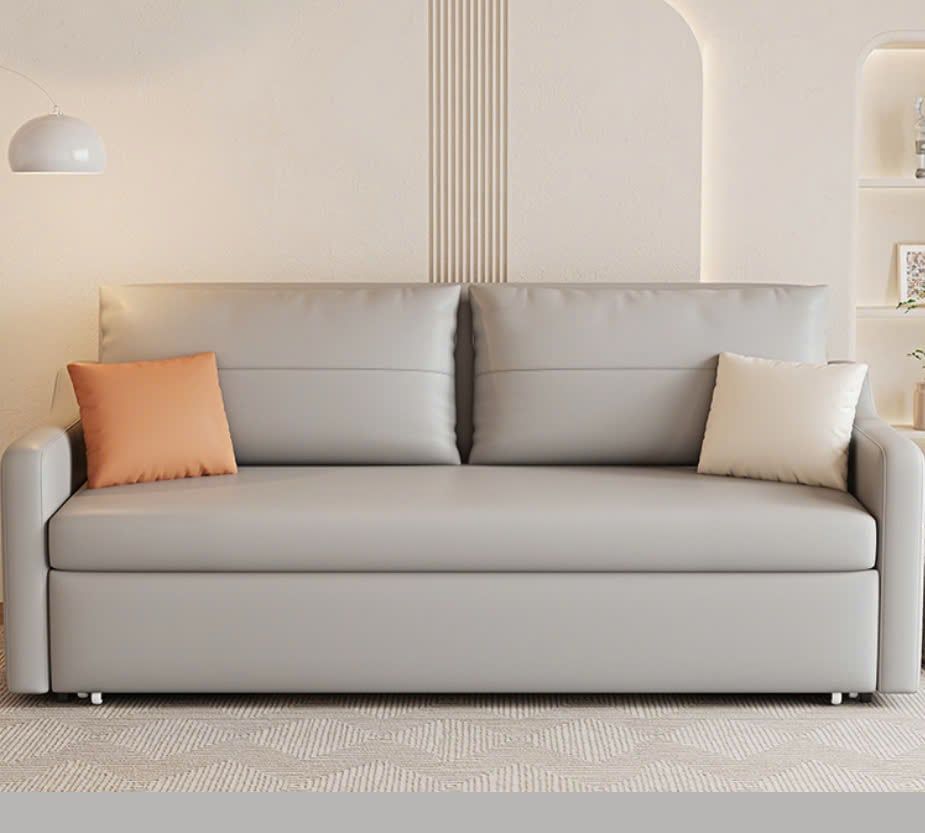GIƯỜNG SOFA DA CAO CẤP TABU-NS217