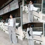  SET 3 MÓN VEST DÀI KÈM ÁO THUN IN CHỮ - TH 