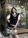  SET LEN ÁO GHILE CHÂN VÁY XẾP LI - TH 