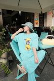  SET ÁO THUN ĐỘN VAI QUẦN SUÔNG - TH 