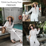  SET ÁO SƠ MI QUẦN SUÔNG THÔ CAO CẤP - TH 